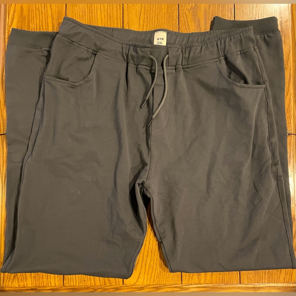 NWT WYR men’s joggers, dark grey, size XXL